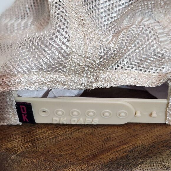 DK Caps Blue and Cream Alabama Baseball Cap One Size Alabama Trucker Hat - Picture 4 of 8